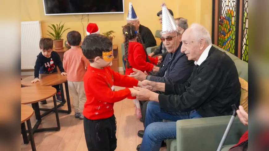 Tepebaşı’nda Yeni Yıl Kuşakları Buluşturdu: Minikler ve Deneyimli Vatandaşlar Bir Araya Geldi