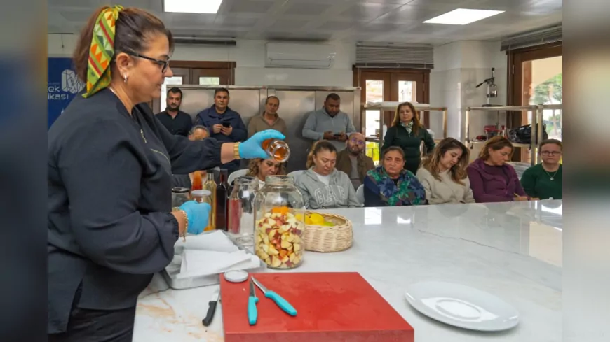 Meslek Fabrikası’nda Doğal Sirke Yapımı Eğitimi