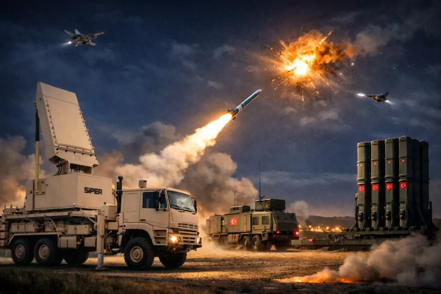 Uzun Menzilli Hava Savunmasında Yeni Teslimat SİPER-1 Sistemi ÇELİKKUBBE Envanterine Alındı