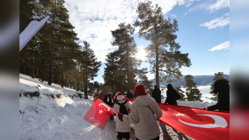 Sarıkamış’ta Binler Şehitler İçin Yürüdü