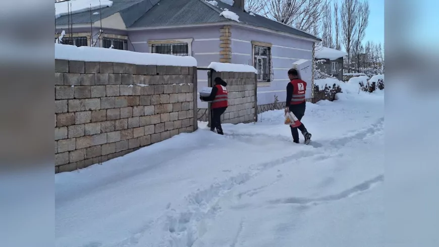 Kızılay’dan Van Erciş’te Kış Desteği