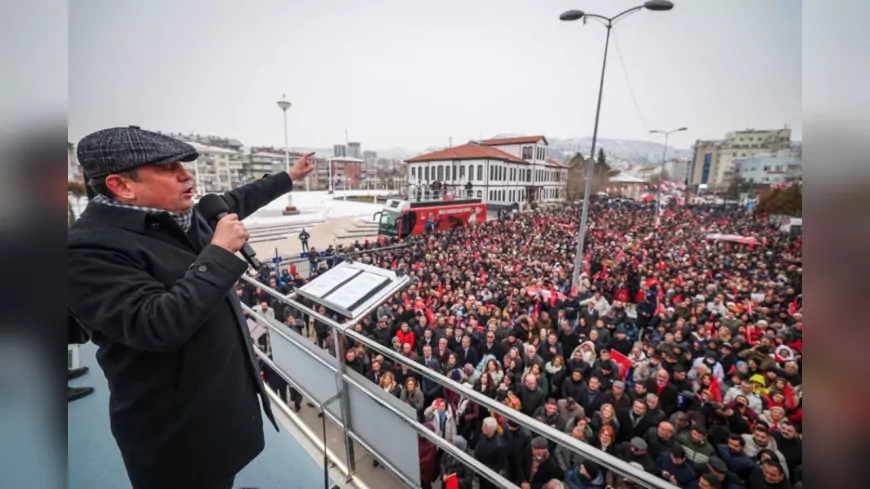 Özgür Özel Çankırı’da Konuştu: “Bu Ülkeyi İyileştirmeye Geliyoruz”