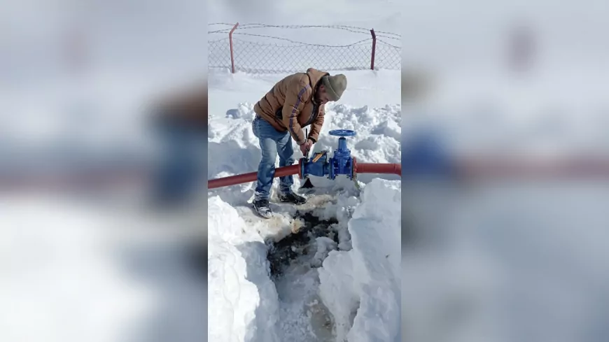 Çatak’ta Çığdan Zarar Gören Terfi Merkezi Yeniden Hizmete Alındı
