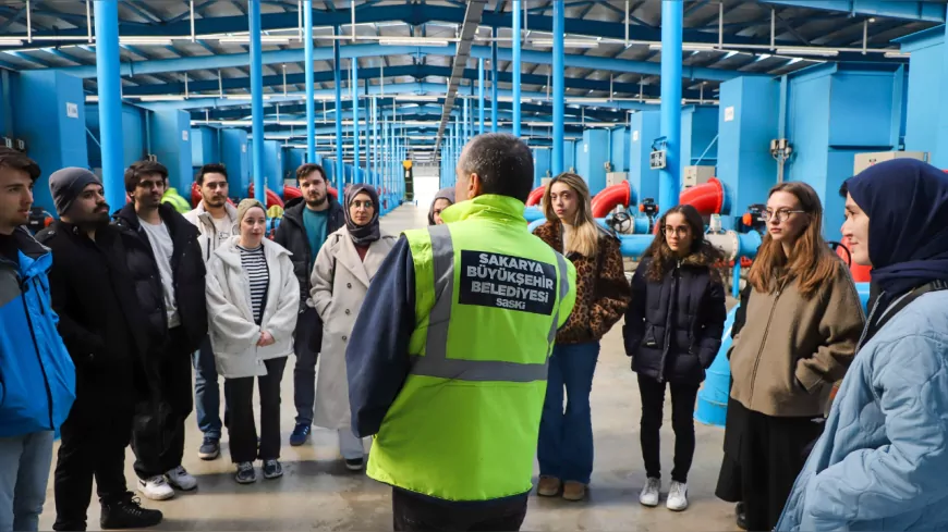 SASKİ, Geleceğin Hekimlerini Su ve Atıksu Tesislerinde Ağırladı