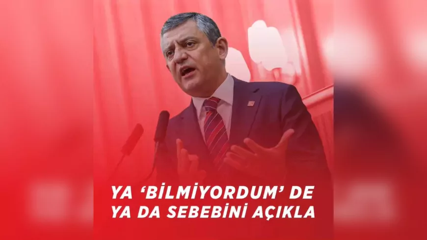 Özgür Özel’den Erdoğan’a Trump Tepkisi: “Bu Ülkeyi Ben Mi Yönetiyorum, Sen Mi?”