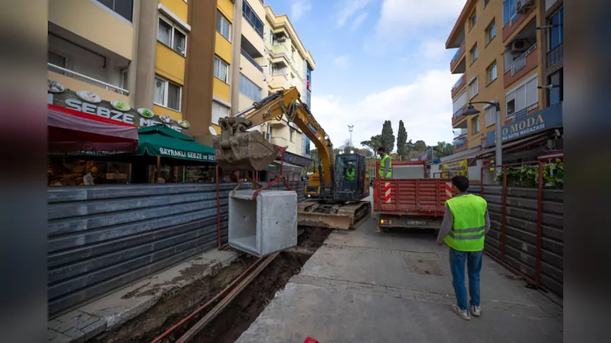 Bayraklı’da Su Baskınlarına 140 Milyon Liralık Altyapı Yatırımı