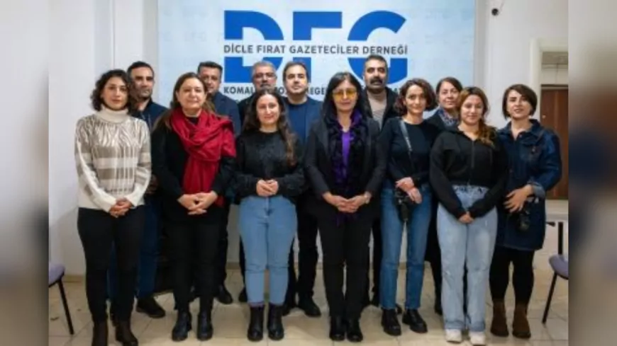 Eşbaşkanlardan Gazeteci Örgütlerine 10 Ocak Ziyareti