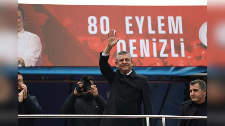 Özgür Özel’den Denizli Mitinginde Güçlü Mesaj