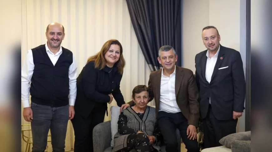 Özgür Özel’den Meral Serdar’a Geçmiş Olsun Ziyareti