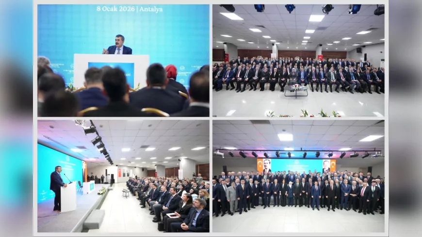 81 İlin Millî Eğitim Müdürü Antalya’da Buluştu