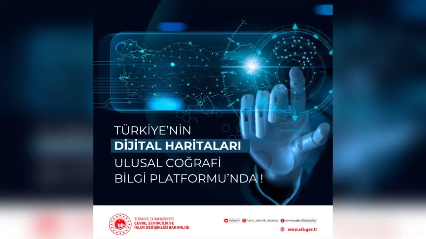 Ulusal Coğrafi Bilgi Platformu’nda 100 Veri Katmanı Vatandaşların Erişimine Açıldı