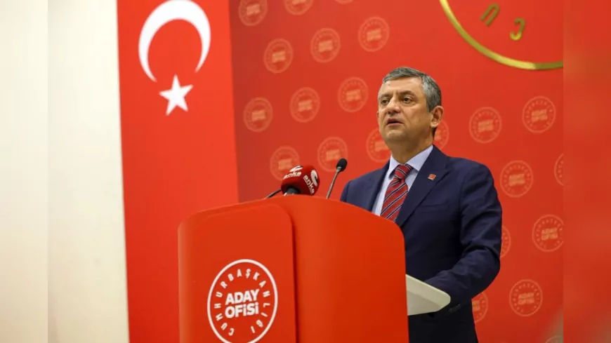 CHP Lideri Özgür Özel’den Adaylık Ofisi Toplantısı Sonrası Açıklama