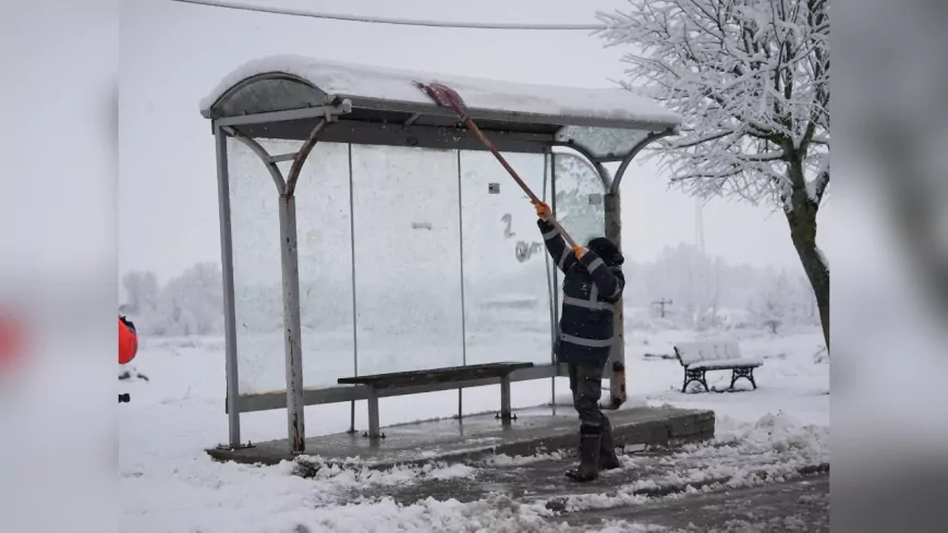 Düzce Belediyesi Kar Timleri Sahada