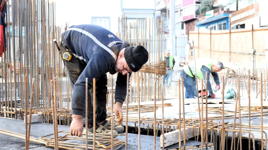 Yeni Kuruçeşme Merkez Camii’nde İnşaat Hızla Sürüyor