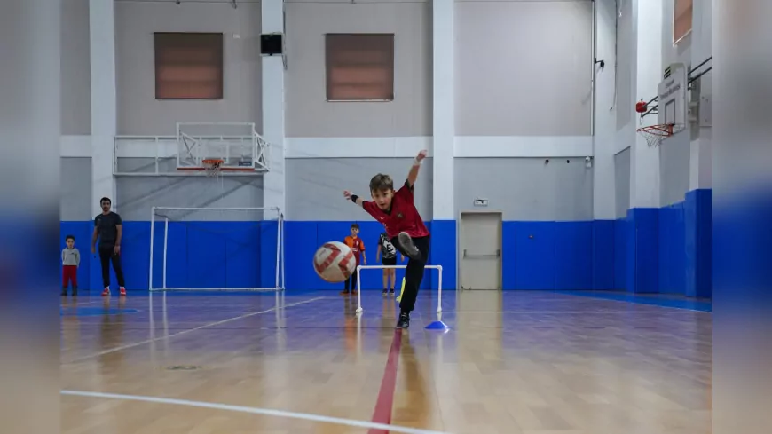 Tepebaşı’nda Çocukların Futsal Sevgisi Büyüyor