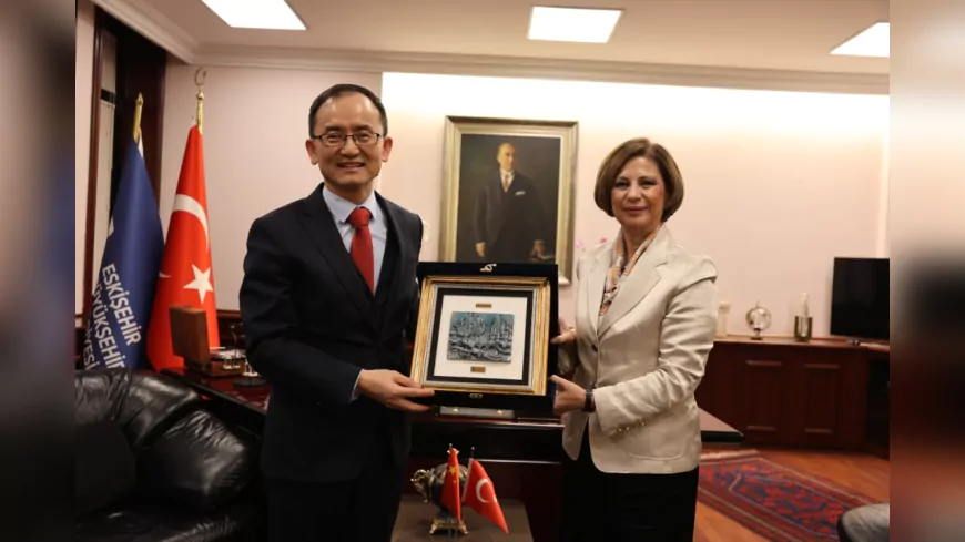 Başkan Ayşe Ünlüce’den Uluslararası Diplomasiye Güçlü Temaslar