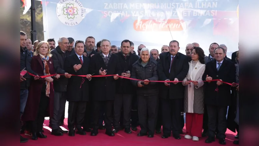 Gürleyk’te Zabıta Memuru Mustafa İlhan Sosyal Yaşam Merkezi Hizmete Açıldı