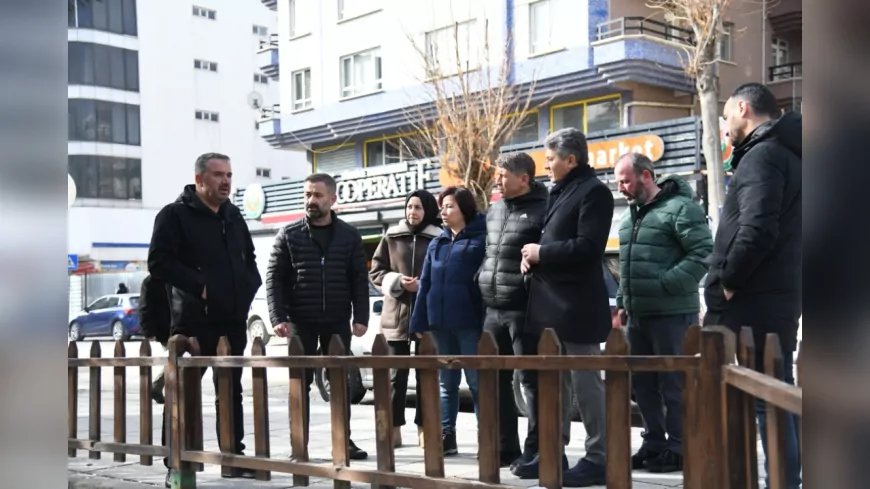 Başkan Ertuğrul Çetin Yeni Yatırımlar İçin Sahada İncelemelerde Bulundu