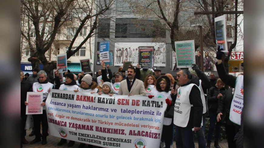 Tüm Emeklilerin Sendikası: Yoksulluk Kader Değil, Emeklilerin de İnsanca Yaşama Hakkı Var