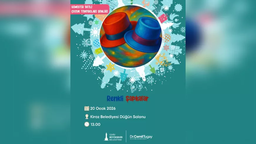 Sömestr Tatilinde İzmirli Çocuklara Tiyatro Şenliği