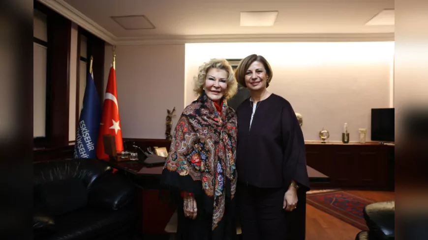 Gülsin Onay’dan Başkan Ünlüce’ye Ziyaret: Gurur Kaynağımız