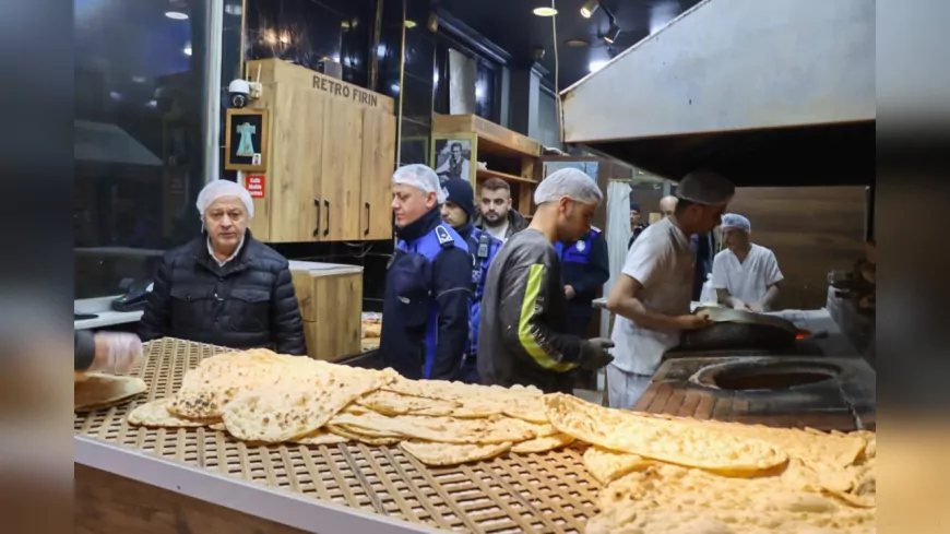Yalova Belediyesi’nden Fırınlara Sıkı Denetim