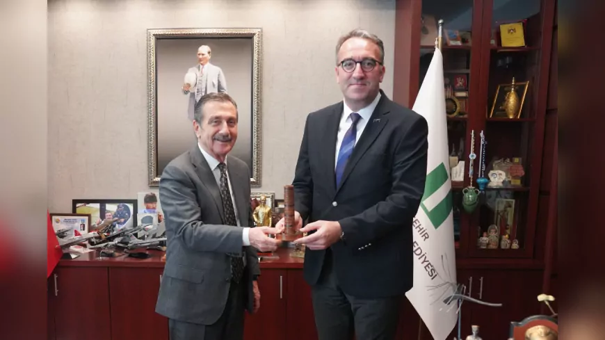 Ahmetbey Belediye Başkanı Altıntaş’tan Başkan Ataç’a Ziyaret