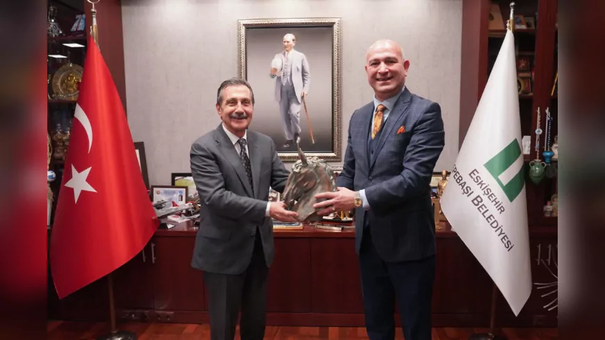 Hacı Bektaş Veli Anadolu Kültür Vakfı’ndan Başkan Ataç’a Ziyaret