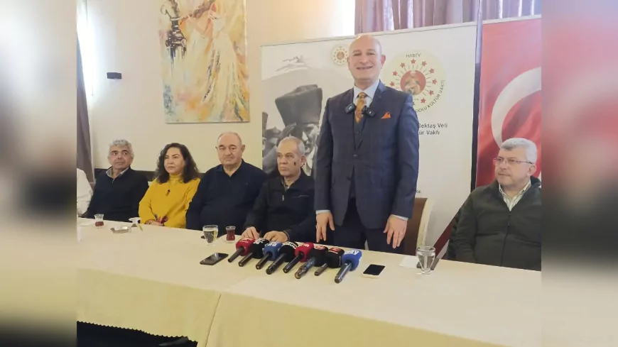 Hacı Bektaş Veli Anadolu Kültür Vakfı Başkanı Ufuk Uysal’dan Gazetecilere Anlamlı Ziyaret