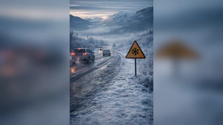 Burdur Valiliğinden Buzlanma ve Don Uyarısı