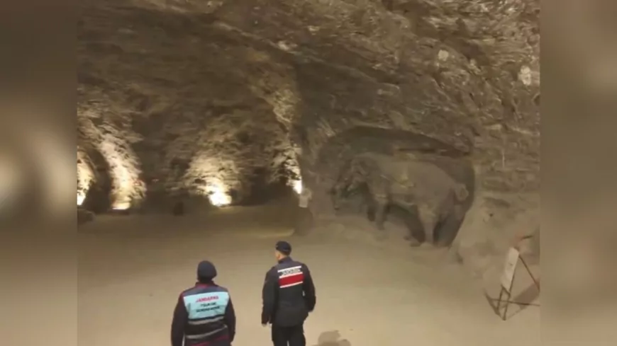 Çankırı Jandarması Yer Altı Turizm Noktalarında da Güvenliği Sağlıyor