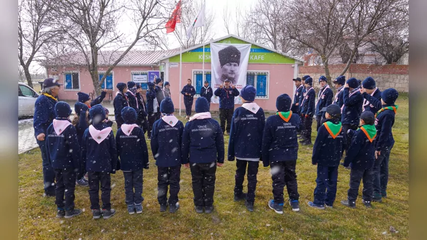 Tepebaşı İklim İzcileri’nden Doğa ve Bilinç Dolu Kış Kampı