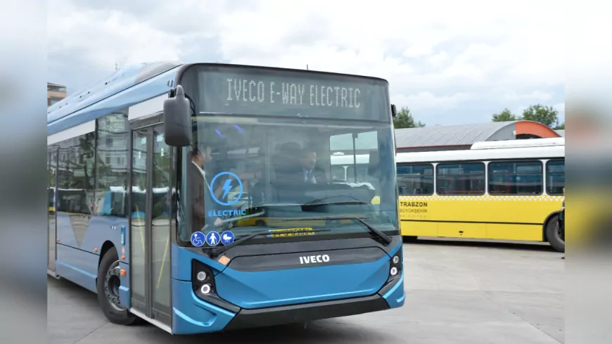 Trabzon’a 28 Elektrikli Otobüs Geliyor
