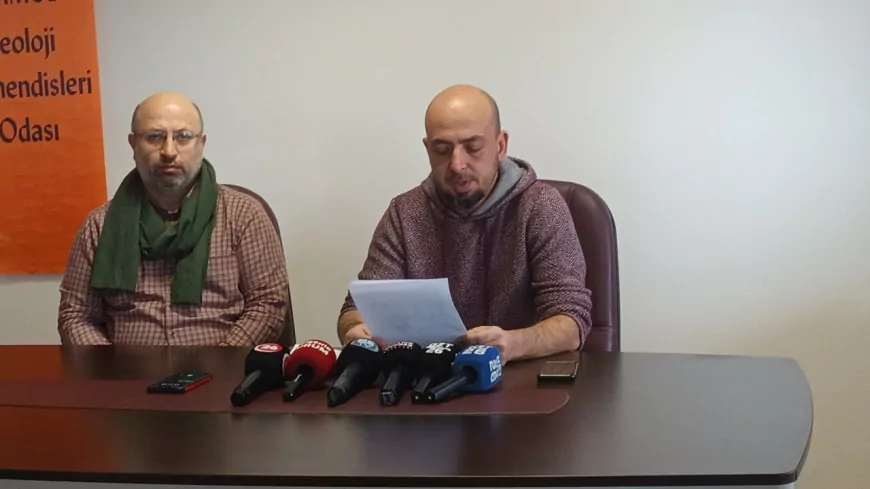 Jeoloji Mühendislerinden "Torba Yasa" Tepkisi