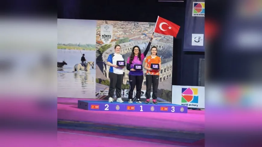 Kadıköy Anadolu İHL Öğrencisi Zehranur Adaş, Dünya Okçuluk Şampiyonu Oldu