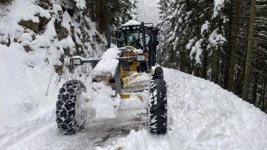 Trabzon’da Kar Yağışı Ulaşımı Etkiledi