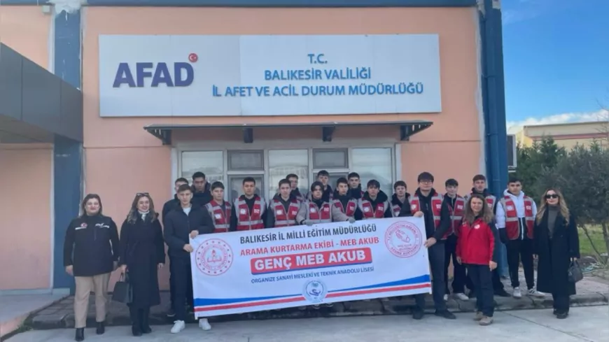Genç MEB AKUB Ekipleri Balıkesir’de Saha Görevinde