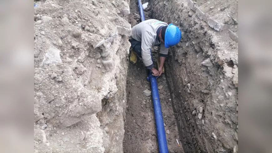 Kazkeli Mahallesi’nde 30 Yıllık İçme Suyu Hattı Yenilendi