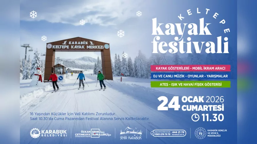 Karabük’te İlk Kez Kayak Festivali Düzenleniyor