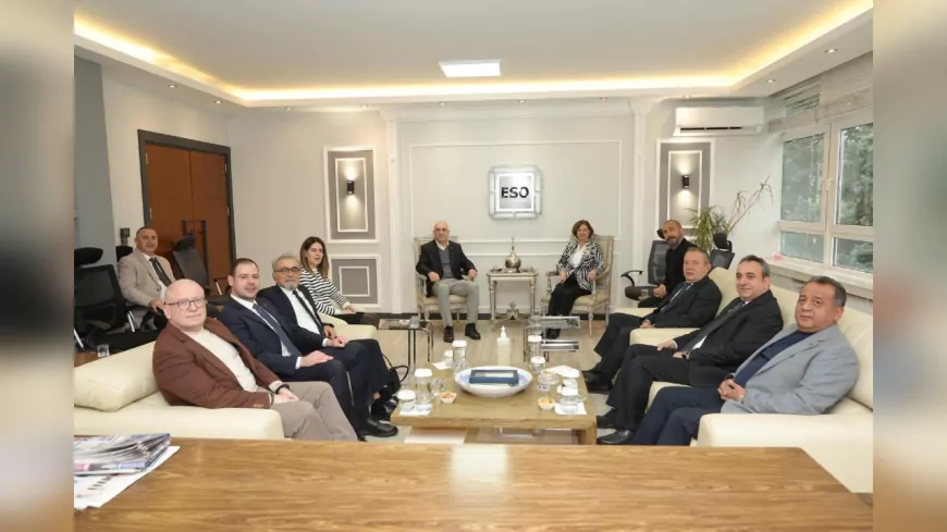 Başkan Ayşe Ünlüce’den ESO ve EOSB’ye Ziyaret: Eskişehir’in Geleceği İçin Güç Birliği