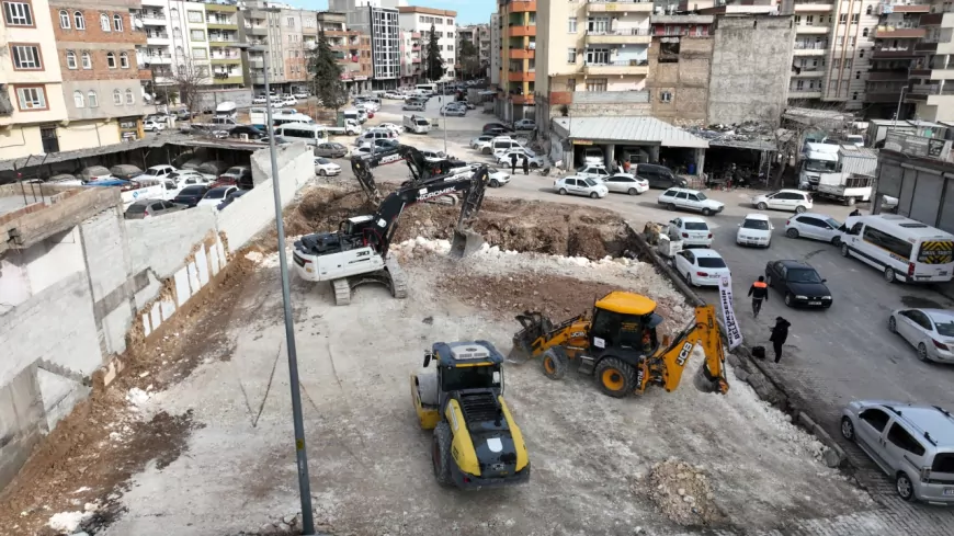 Şanlıurfa’da 25 Metrelik Yol Projesinde Çalışmalar Hızlandı