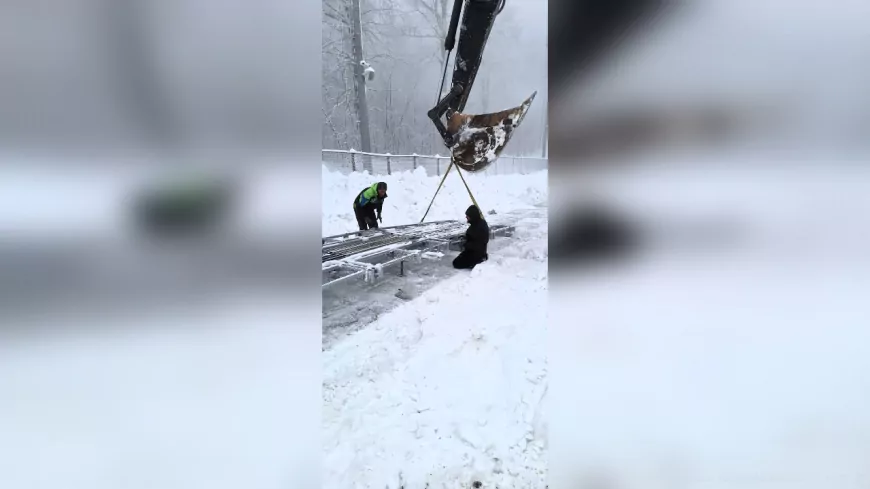 Kuzuyayla’da Kar Keyfi Yürüyen Bantla Daha Konforlu Olacak