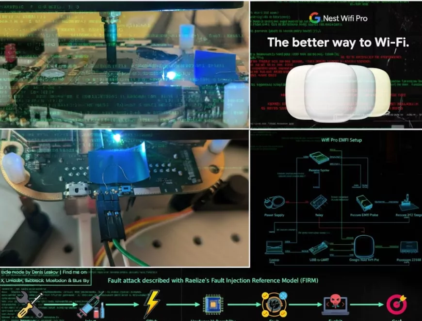 Google Nest Wifi Pro’da Donanım Alarmı EM Glitching ile Qualcomm IPQ5018 üzerinde en yüksek ayrıcalık seviyesi ele geçirildi