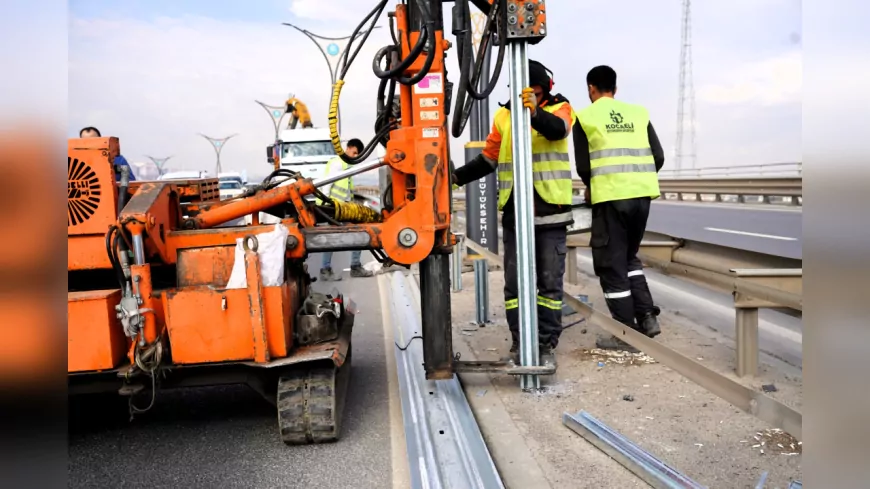 Kocaeli’de Ulaşımın Güvenliği ve Konforu Büyükşehir’le Artıyor