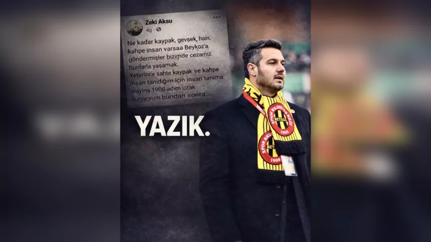 Salih Dursun’dan Beykoz 1908 İçin Değişim Çağrısı