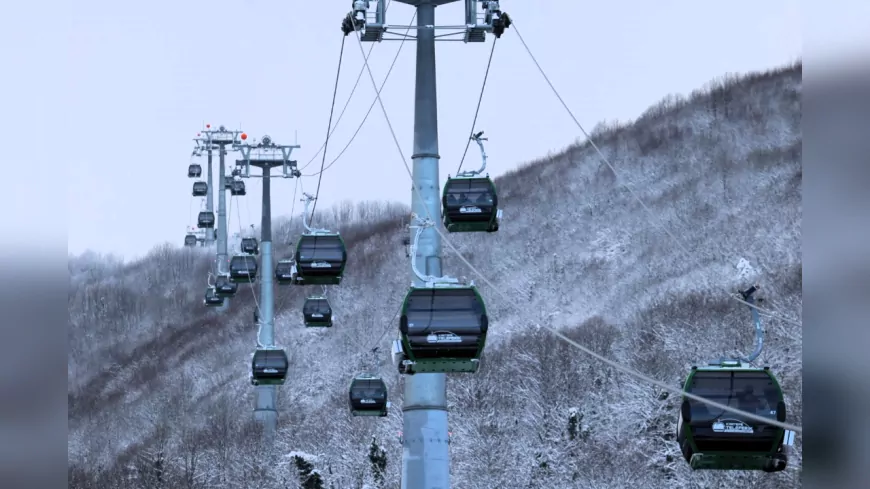 Kuzuyayla’da Kar Keyfi Kış Masalına Dönüştü