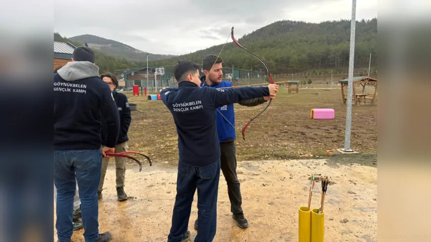 Doğayla İç İçe Yarıyıl Tatili Kampı Gençlerden Yoğun İlgi Gördü