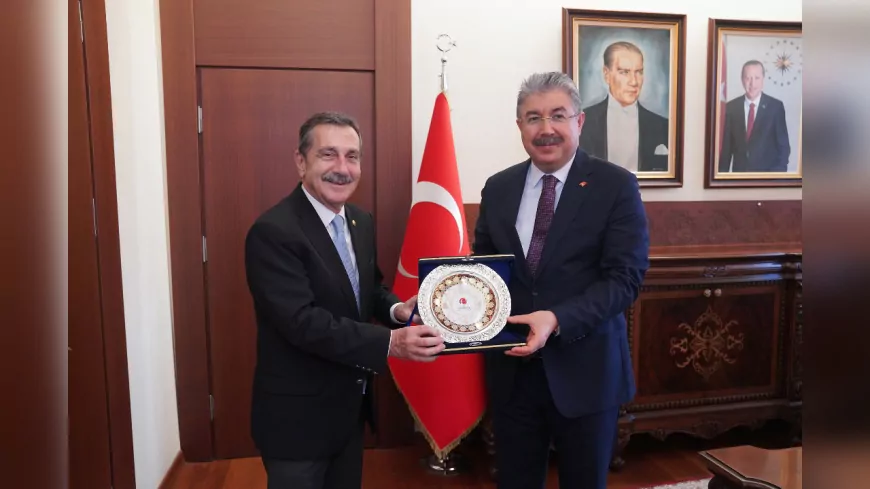 Başkan Ataç’tan Vali Yılmaz’a Hayırlı Olsun Ziyareti