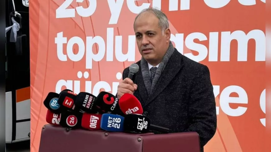 Anadolu Isuzu'dan Eskişehir’e 25 Yeni Otobüs