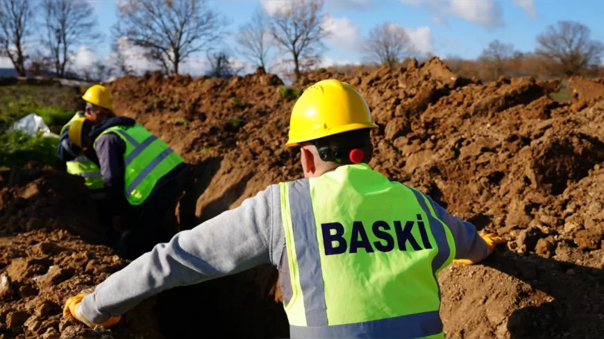 BASKİ, Susurluk Reşadiye’de Yeni Yerleşim Bölgesine Sağlıklı İçme Suyu Ulaştırdı